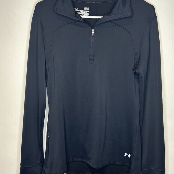 Under Armour Cold Gear Women’s Long Sleeve Quarter Zip - Picture 1 of 4